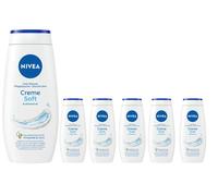 6 x 250ml NIVEA Creme Soft Care Shower Cream With Almond Oil