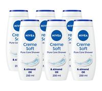 NIVEA Shower Cream Gel, Rich Moisture Soft 250ml