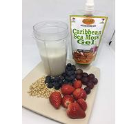 6 x 250ml packs Caribbean Sea Moss Gel, with Nutmeg & Cinnamon |Next or same day dispatch Noon