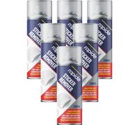 6 x 250ml Sticker Gum Goo Remover Spray Can Label Tags Strong Adhesive