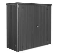 6 x 3 1.91m x 0.83m Biohort Equipment Locker 190 - Metallic Dark Grey