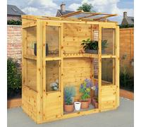 6 x 3 Mercia Traditional Tall Wall Greenhouse