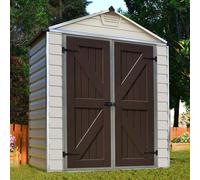 6 x 3 Palram - Canopia Skylight Plastic Apex Shed - Tan