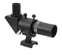 6 X 30 Finder Scope, Right Angle Optical Finder with Metal Bracket, 6X Magnification, for Astronomy Telescope