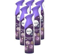 6 X 300 ml Febreze Air Mist Air Freshener Spray - Sugarplum Delight