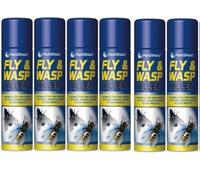 6 X 300ml Fly And Wasp Killer Spray Kills Flies Wasp Flying Ant Midges Mosquitoe (3300)
