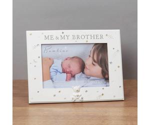 6' x 4' - Bambino Resin Me & My Brother Photo Frame