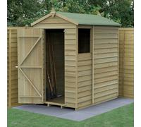 4LIFE Apex Shed 4x6 - Single Door - 1 Window