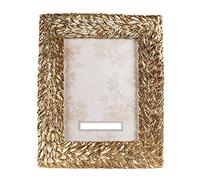 6 x 4 Glitter Gold Photo Picture Frame - Vintage Style - Freestanding Wall Mounted Portrait Landscape