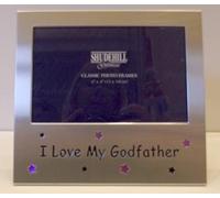 6" x 4" I Love My Godfather Photo Frame Occasion Present 72964