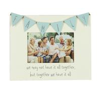 6' x 4' - Love Life Bunting Photo Frame - Family