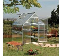 6 x 4 Palram - Canopia Mythos Greenhouse - Silver