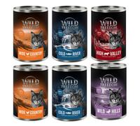 6 x 400g Wild Freedom Wet Cat Food 5 + 1 Free! * - Adult Mixed Pack II - Grain-Free (Chicken, Pollock, Beef, Duck) (6 x 400g)