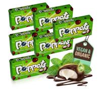 6 x 40g Poppets Mint Creams Covered In Dark Chocolate - Bundled by GetInStyle Shop