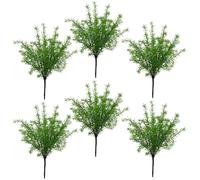 6 x 45cm Artificial Asparagus Fern Plant