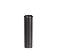 6" X 500mm Length Black Vitreous Enamelled Flue Pipe For Wood Burning Stove