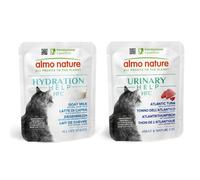 6 x 50g Almo Nature Wet Cat Food + 6 x 50g Wet Cat Food - 50% Off! * - Hydration Help Goat's Milk (6 x 50g) + Urinary Help Atlantic Tuna with Cranberries (6 x 50g)