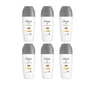 6 X 50ml Dove Invisible Dry Roll On Deodorant 48h Anti-Perspirant
