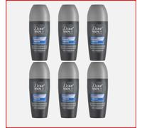 6 x 50ml Dove Men+Care Cool Fresh Roll On Anti-Perspirant Deodorant