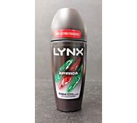 6 X 50ml LYNX Africa 48H Protection Anti-perspirant Roll On sweat protection