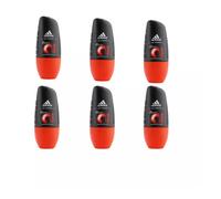 (6 x 50ml Team Force ) Adidas 6 x 50ml Roll On Choose Scent