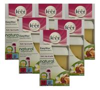 6 x 50ml Veet Easy Wax Electrical Roll On Refill - All skin types (Exp 05/2024)