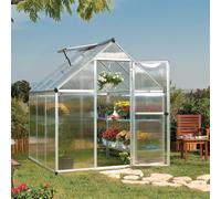 Palram Canopia Mythos Silver Greenhouse - 6 x 6ft