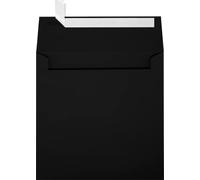 6 x 6 Square Envelopes - Midnight Black (50 Qty.) by Envelopes Store