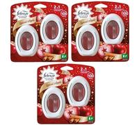 6 x 7.5ml Febreze Bathroom Air Freshener - Spiced Apple