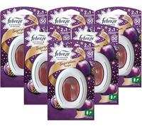 6 x 7.5ml Febreze Bathroom Air Freshener - Sugarplum Delight