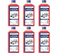 6 x 750 ml Descaler Universal Descaler Concentrate, as for Fully Automatic Coffee Machines, Kettles etc. - for 6 Descaling / Applications 125 ml Each
