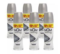 6 x 75ml Mum Roll On Unperfumed 48H Anti Perspirant Deodorant Alcohol Free