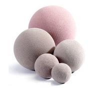 6 x 7cm OASIS SEC BALL - Sphere Florist Dry Silk Artificial Flowers Floral Foam by Gem Supplies UK