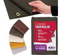 6' x 8' 10 oz Canvas Tarpaulin by Chicago Canvas