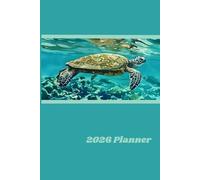 6 x 9 Sea Turtle (Honu) 2026 Weekly Planner: Island-Inspired Side-by-Side Scheduling Calendar