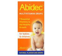6 x Abidec Multivitamin Drops for Babies & Children 25ml