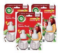 6 X Air Wick Electrical Plugin Oil Refills - Fruity Winter Punch