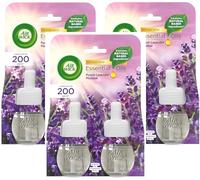 6 X Air Wick Electrical Plugin Oil Refills - Purple Lavender Meadow