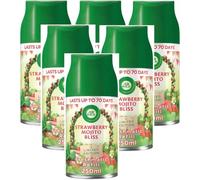 6 x Air Wick Freshmatic Automatic Spray Refill 250ml - Strawberry Mojito Bliss