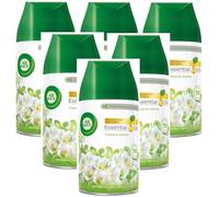 6 x Air Wick Freshmatic Max Automatic Spray Refill 250ml - Freesia & Jasmine