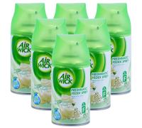 6 x Air Wick Freshmatic Max Automatic Spray Refill 250ml - White Flowers