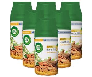 6 x Air Wick Freshmatic Spray Refill 250ml - Vanilla & Sandalwood