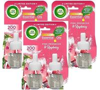 6 x Air Wick Plug in Oil Refills - Pink Prosecco & Raspberry