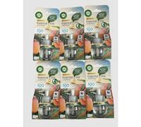 6 x Air Wick Pure Island Mango Scented Oil Air Freshener 19ml For Plug Diffuser
