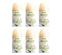 6 x Airpure Freshmatic Max Auto Spray Refills 250ml (Jasmine Essence (Airpure 6x250ml))