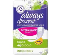 6 x Always Discreet Incontinence Pants Women Small 20 pads.