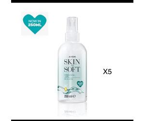 6 x Avon Skin So Soft Original Dry Oil Spray - 250ml BONUS Size