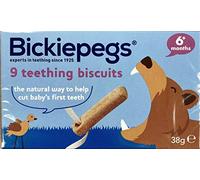 6 X Bickiepegs Teething Biscuits 38g