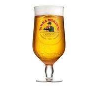 6 X Birra Moretti Pint Glasses