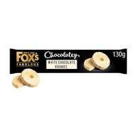 6 x Biscuits Chocolatey White Chocolate Rounds 130g Twisty Treat "Deliciousness that brings a smile" For All Occasions